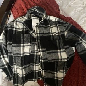 ZARA FLANNEL JACKET